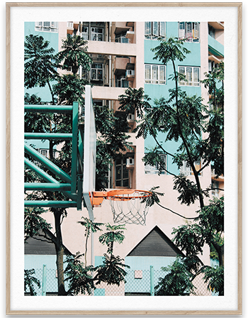 Cities of Basketball 01, Hong Kong - KAQTU Design