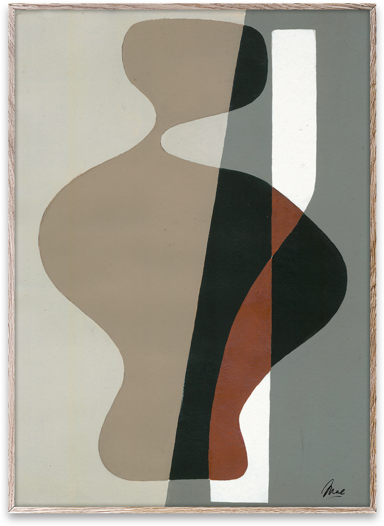 La Femme 03  in Multicolor präsentiert im Onlineshop von KAQTU Design AG. Bild ist von Paper Collective