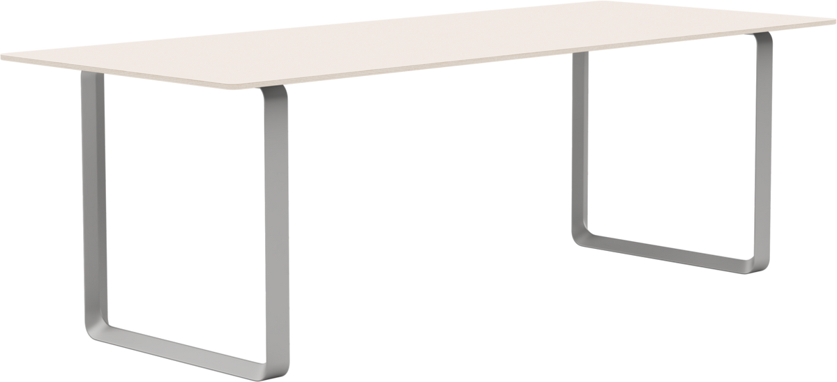 70/70 Tisch in Sand / Grau präsentiert im Onlineshop von KAQTU Design AG. Esstisch ist von Muuto