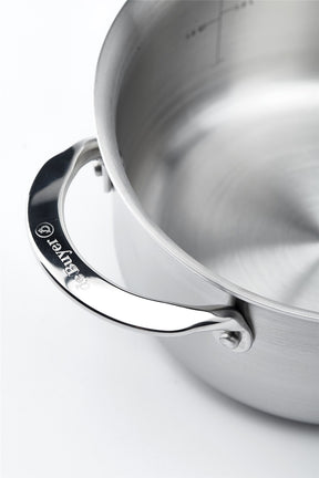 BRATENTOPF OHNE DECKEL ALCHIMY 20 CM in Silber präsentiert im Onlineshop von KAQTU Design AG. Topf ist von de Buyer