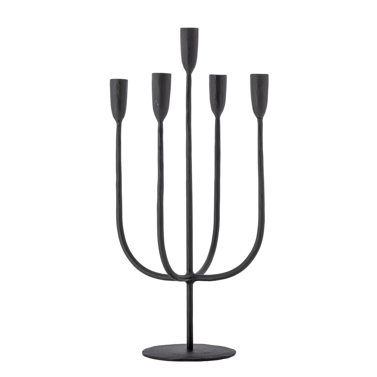 Izma Kerzenhalter, Schwarz, Metall in Black präsentiert im Onlineshop von KAQTU Design AG. Kerzenständer ist von Bloomingville