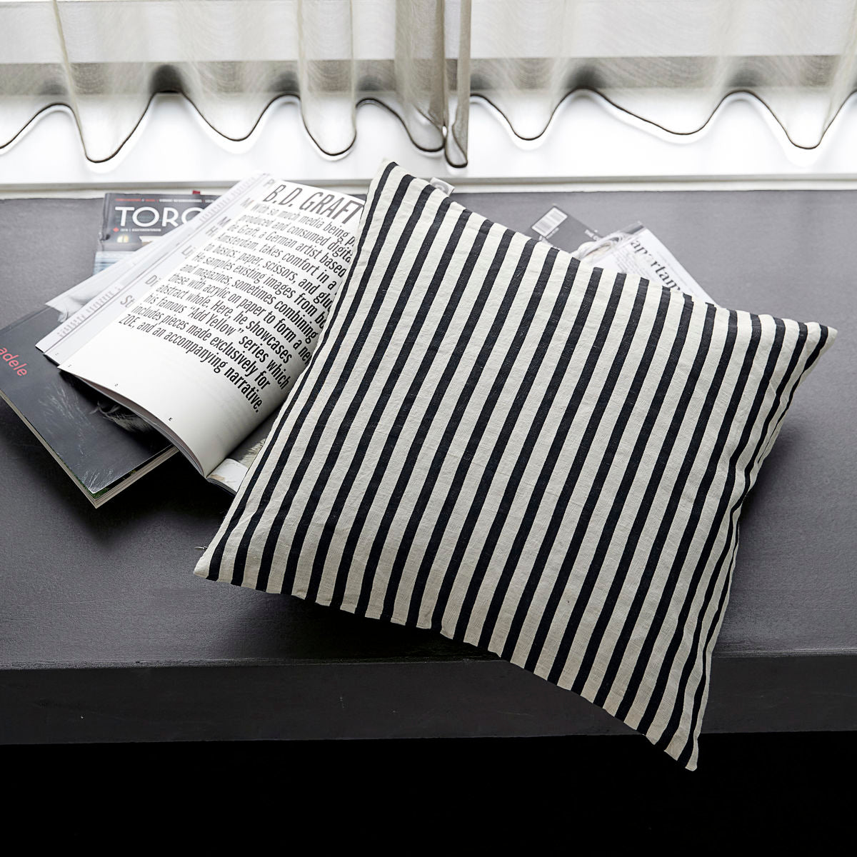 Kissenbezug, Stripe - KAQTU Design