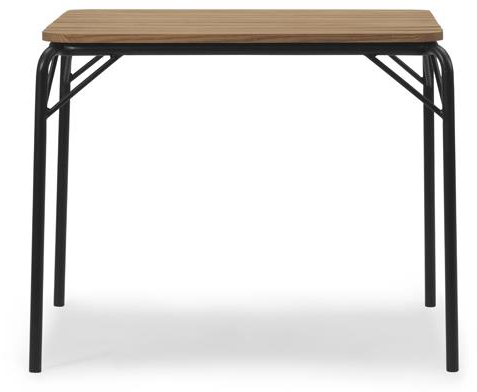 Vig Robinia Tisch in Natur / Schwarz präsentiert im Onlineshop von KAQTU Design AG. Gartentisch ist von Normann Copenhagen