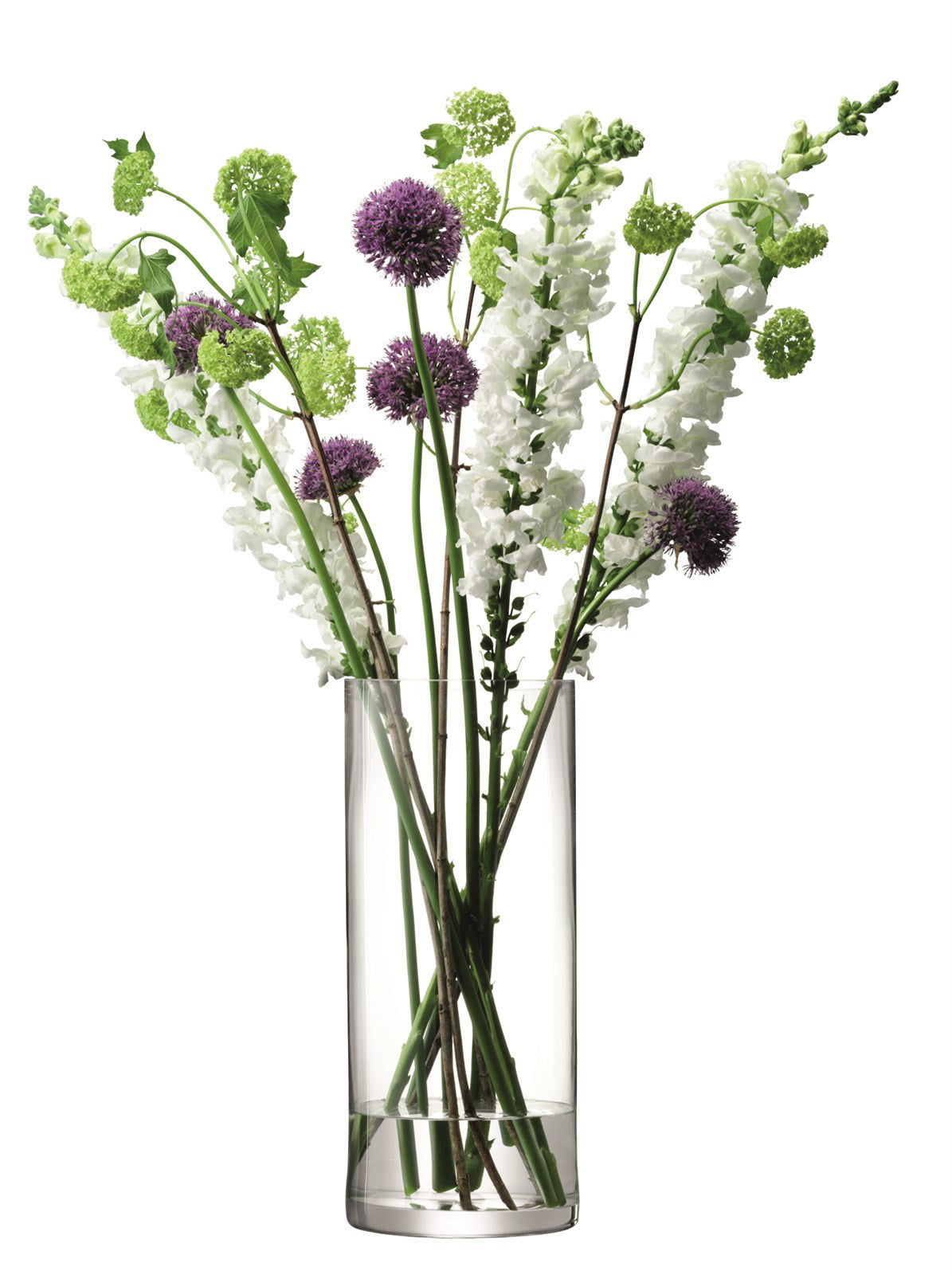 Column Vase H42 x Ø18cm - klar in Klar präsentiert im Onlineshop von KAQTU Design AG. Vase ist von LSA