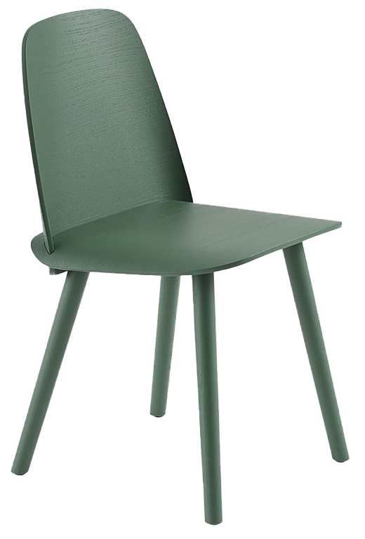 Nerd Stuhl in Grün präsentiert im Onlineshop von KAQTU Design AG. Stuhl ist von Muuto
