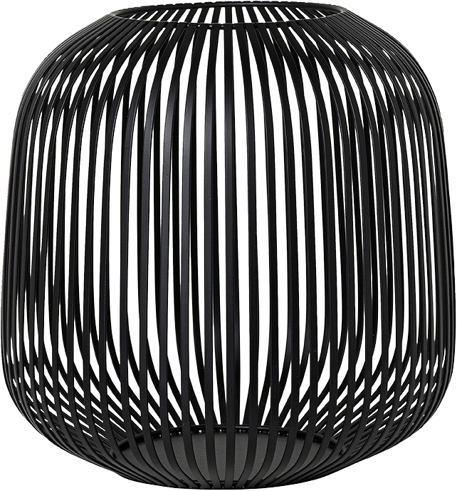 Laterne LITO in black präsentiert im Onlineshop von KAQTU Design AG. Laterne ist von e + h Services AG