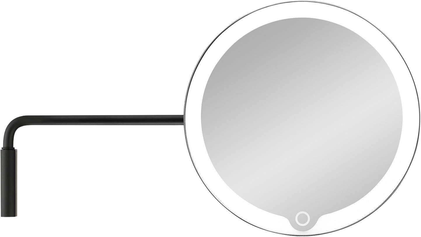 LED-Kosmetikspiegel MODO in black präsentiert im Onlineshop von KAQTU Design AG. Tischspiegel ist von e + h Services AG