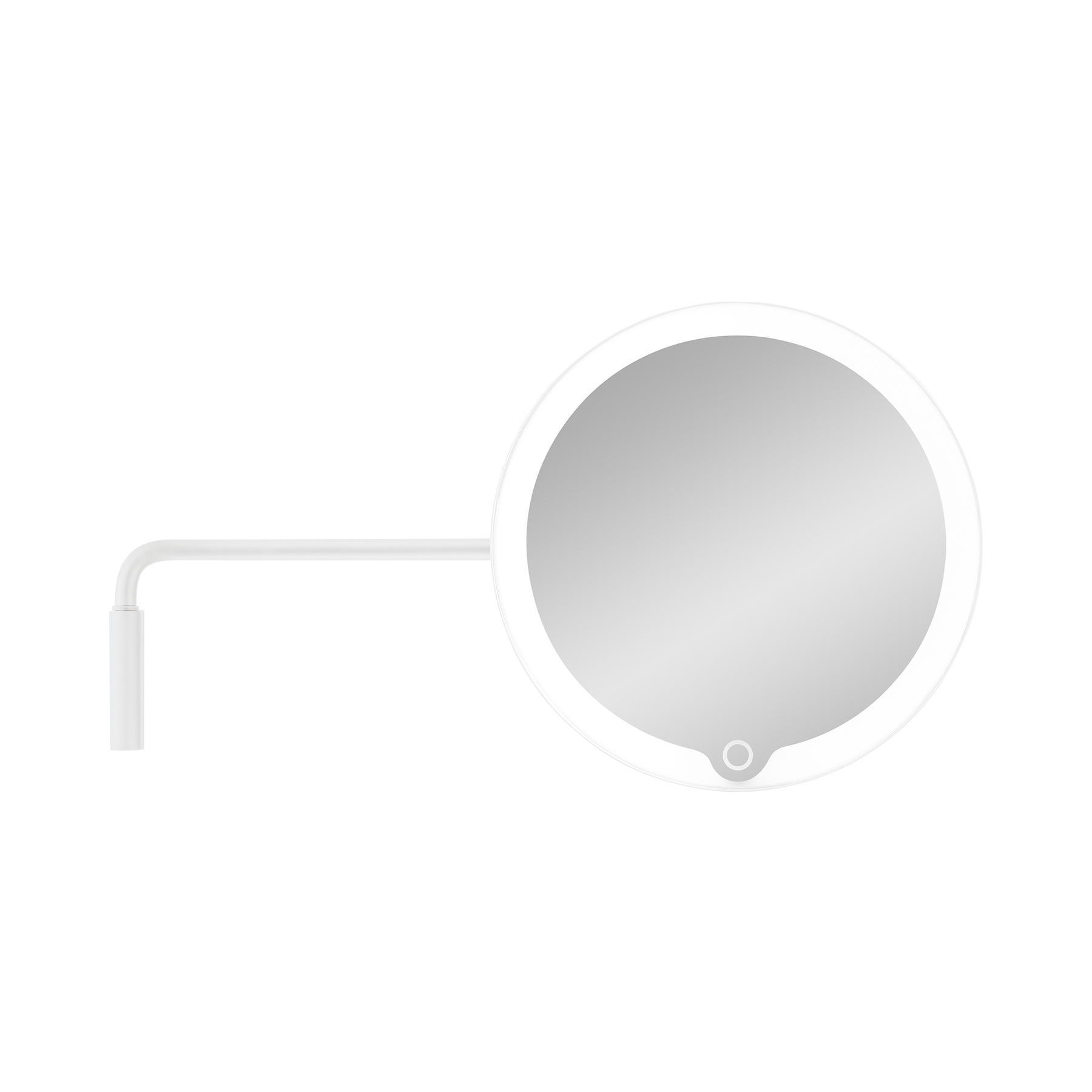 LED-Kosmetikspiegel MODO in white präsentiert im Onlineshop von KAQTU Design AG. Tischspiegel ist von e + h Services AG