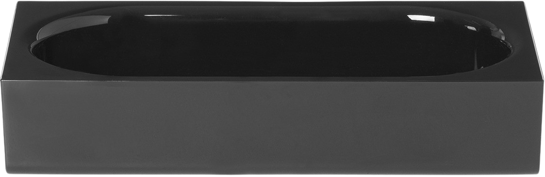 Ablageschale MODO in black präsentiert im Onlineshop von KAQTU Design AG. Ablage ist von e + h Services AG