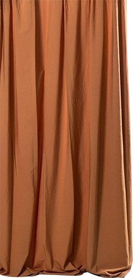 Ägyptischer Baumwollvorhang Amber in Amber präsentiert im Onlineshop von KAQTU Design AG. Vorhang ist von ZigZagZurich